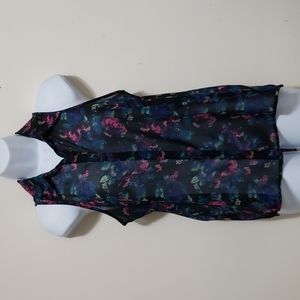 Decree Sheer Floral Top